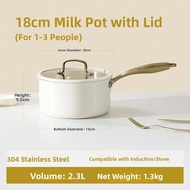 CAROTE | No-Coating Baby Food Multi-Function Stainless Steel Saucepan