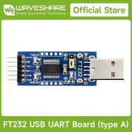 Waveshare FT232 USB UART Board (Type A), USB To TTL/UART, FT232R FT232RL to RS232 TTL Serial Module 