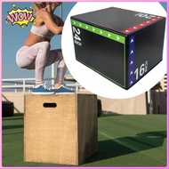 [ Plyometric Portable Jump Multifunction Box for Home Exercise Conditioning Strength Training Workou
