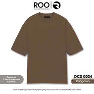 ROO Oversized Plain T-shirt 100% Cotton Men/Woman