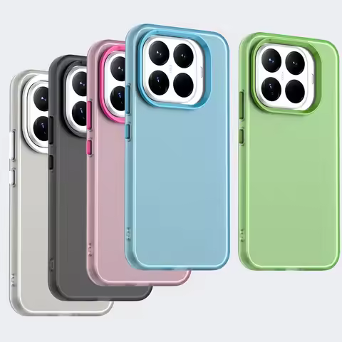 Frosted Translucent Candy Colorful Case For Xiaomi 15T Pro Mi 15t 17 Pro Max 17 pro 15 Ultra 14T Pro
