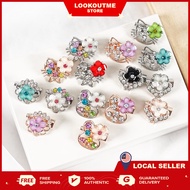 Pastel Brooch Kerongsang Tudung Jarum Peniti Diamond Batu Korea Muslimah Fashion Jewellery Murah Borong Mewah Comel