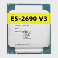 ใช้ E5โปรเซสเซอร์ V3 2690 SR1XN 2.6Ghz 12 Core 30MB เต้ารับแอลจีเอ2011-3 Xeon CPU E5-2690V3 CPD