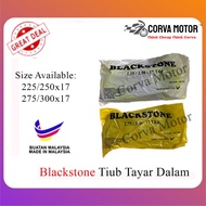 Corva Motor Blackstone Tube 2.25-17 2.50-17 60/100-17 70/90-17 70/100-17 250-17 225-17 Tiub Tayar Dalam Motosikal FKR