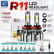R11 COB 150W Super Bright Car LED Headlamp Foglamp Plug & Play Waterproof H1 H3 H4 H7 H8 H9 H11 9005