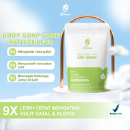 Queensi Soap Care Acne Soap Brightening Soap & Body Soap Care With Sulfur - Membantu Mencerahkan Men