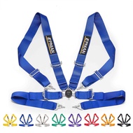 Universal Racing 4-Point 3“ Nylon Strap Harness Safety Camlock Car Styling