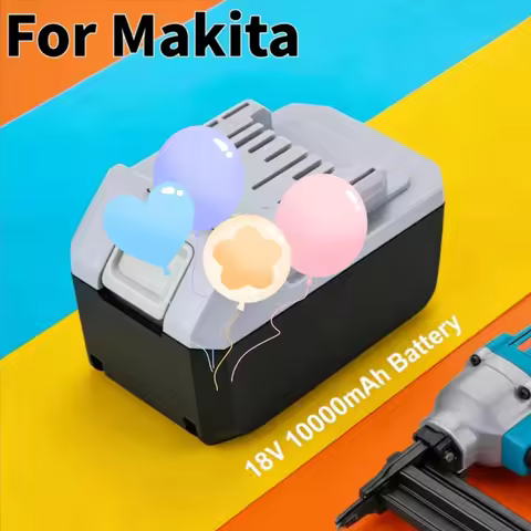 100% New For Makita BL1840G 6000/ 10000mAh 18V Rechargeable Lithium Battery BL1813G BL1820G Replace 