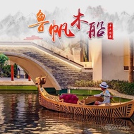 Gondola Gaya Eropah Bot Kayu Tangan Fotografi Hiasan Pangkalan Pelayaran Perahu Naga Perkahwinan Ven