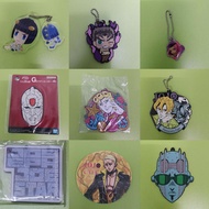 JOJO Keychain - Rubber Charm - Coaster - Magnet - Metal - Acrylic - JoJo's Bizarre Adventure