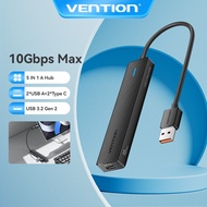 Vention USB C HUB 5-in-1 USB 3.2 Gen2 Hub 10Gbps High Speed Compatible With Laptop Ipad