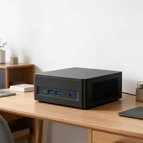 Slim Mini PC AMD Ryzen 9 6900HX 16GB LPDDR5 1TB PCIe4 SSD HDMI DP USB4 2.5G LAN WiFi 6E Radeon 680M