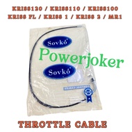 Kriss110 Kriss 120 Kriss 100 Kriss MR1 Kriss 1  Kriss 2 Kriss 110 120 100 Throttle Cable Tali Cable 
