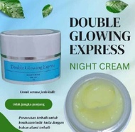 Night cream double glow express peratan wajah