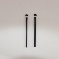 2ชิ้น ชุดแปรงแต่งตา Nylon นุ่ม - แปรงปัดอายแชโดว์และแปรงคอนซีลเลอร์, เครื่องมือเครื่องสำอาง