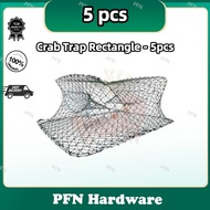 Bento 5PCS Crab Trap Net Rectangle (Bubu Ketam)Shape Segi Empat Premium Quality (Made in Malaysia)  