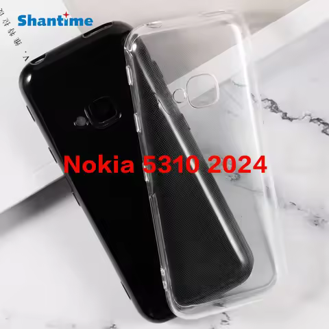 Case for Nokia 5310 2024 TPU Shockproof Rubber Cover Protective Flexible Shell