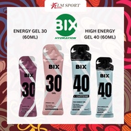 BIX HIGH ENERGY GEL 30/40 | 60ML WORKOUT RUNNING/TRAIL/HIKING/CYCLING NO CAF/ HAVE CAF