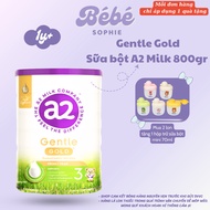 A2 Milk Gentle Gold powdered Milk can 800g for babies - Bebe Sophie A2 Milk Powder