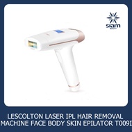 LESCOLTON Laser⚡ส่ง1วัน⚡ เครื่องกำจัดขนระดับ 1 IPL Hair Removal Machine Face Body Skin Epilator T009i white
