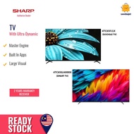 Sharp Televisyen - 4K UHD 4TC65FJ1X (Google TV) / 4TC65GJ4000X (Smart TV) 65"