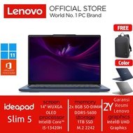 LENOVO IP5 Slim 5 0QID i5 13420H/16GB/1TB SSD/14" OLED/W11+OHS