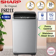 SHARP 7.5KG // 8.5KG FULLY AUTO WASHING MACHINE / WASHER ES721X / ES-721X // ES821X / ES-821X