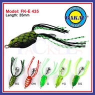 (3.5cm) Bakau Frog King FK-E 435 Fishing Lure Gewang Katak Lembut Soft Frog Umpan Tiruan TCE Tackles