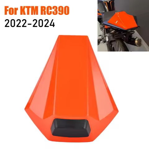 For KTM RC 390 RC390 2022-2024 Motorcycle Pillion Rear Seat Cover Solo Fairing Tail Section Fairing 