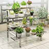 GOMEZ Stainless Steel Flower Pot Rack / Gardening Stand / Plant Rack / Decoration / Ladder Rack / Ra
