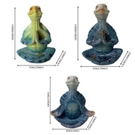 New Product Yoga Meditation Meditation Resin Crafts Animal Statue Outdoor Accessories