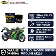 Putoline HF204 Motorcycle Oil Filter for Kawasaki Ninja ZX10R | Original Guarantee