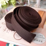 1.2 inch 90cm 1pcs Fabric Line Spun Brown Bag Strap Size 1.2 Inches x 1y (Width 30 Mm Cut To Length 