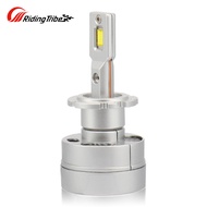 1 Pair Aluminum Car Led Headlight Ip68 Waterproof High-brightness Powerful Heat Dissipation Lamp