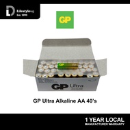 GP Ultra Alkaline AA 40’s Battery