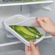 Cross-Border Fridge Straw Box Compartment Frozen Sealed Frozen Meat Onion Ginger Garlic Preparing Ve