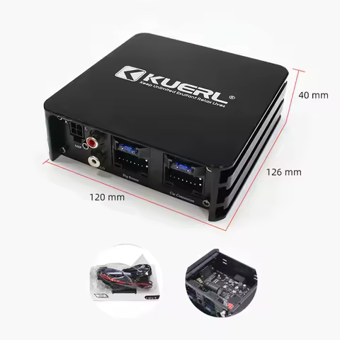 Class AB 6 Channel Car DSP Amplifier 6*60W Car Audio System Dedicated Android Large Screen System No
