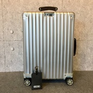 RIMOWA 銀色鋁製手提拉桿旅行箱 /20寸 /登機箱 /行李箱