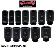 【UNITED】3/4" IMPACT DEEP SOCKET (22MM - 46MM; 6 POINT)