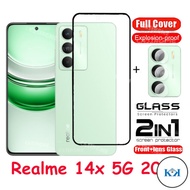 KK For Realme 14x 5G 2025 Full Cover Screen Protector Transparent Film For Realme 14x 5G Realme14  1