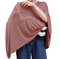 Multi-Purpose Nursing Cover for Breastfeeding, 360 Degrees °  Full Coverage Nursing Shawl, Rayon Sof