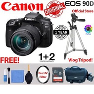 Ready Stock  Canon EOS 90D (EF-S 18-55 IS ) (100% Original Malaysia Warranty)