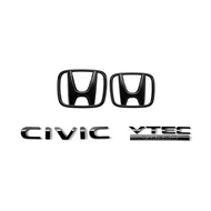 Honda Civic FE 2022-2025 Dark Chrome Emblem