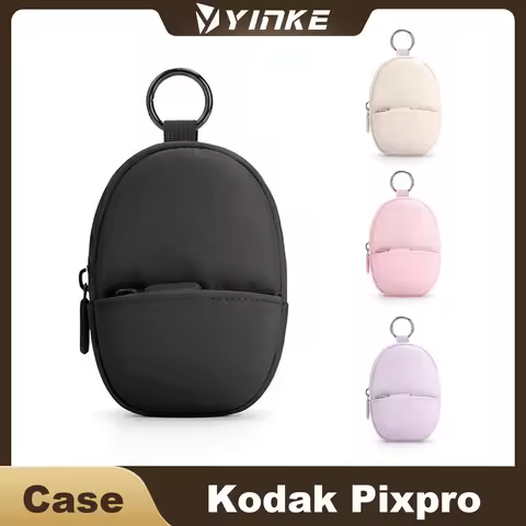 Camera Case for Kodak Pixpro FZ45 FZ55, Compact Padded Protective Pouch with Battery Storage, Lightw