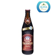 Erdinger Weissbrau Bottle Beer Dunkel Dark 500ml