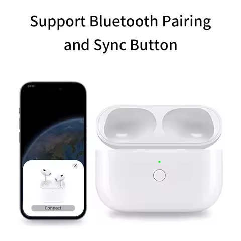Replacement Charging Case Compatible with Apple AirPod pro 1 2 3 Battery Box for Genuine AirPods