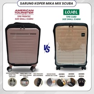 Reborn LC - Luggage Cover | Luggage Cover Mika Mix Scuba Special American Tourister Frontec Size Small And Cubo Size Small (Cabin)