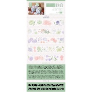 【現貨分裝】與光同塵工作室 回音 亮面pet 水晶 白墨循環分裝 100cm循環 紙膠帶
