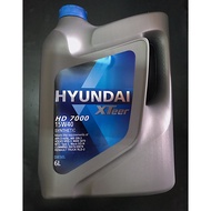 HYUNDAI XTEER 15W40 6L / 1L DIESEL SYNTHETIC ENGINE OIL HD3000