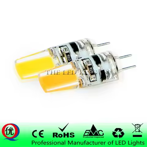 12W 9W 6W G4 LED COB Bulb 12V AC DC LED G4 Light bulbs Lamp 360 Beam Angle Replace 10W 20W 30W Halog